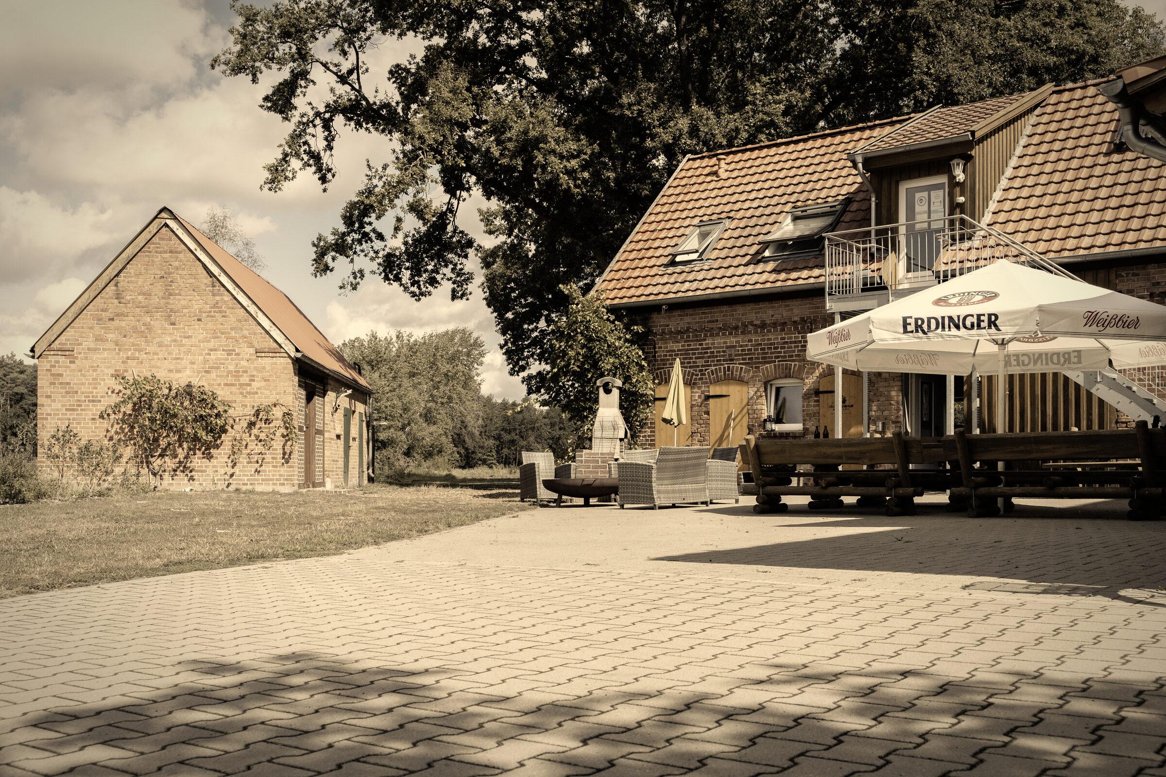 Der Hof der Jagdschule Wendland